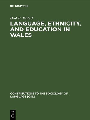 cover image of Language, Ethnicity, and Education in Wales